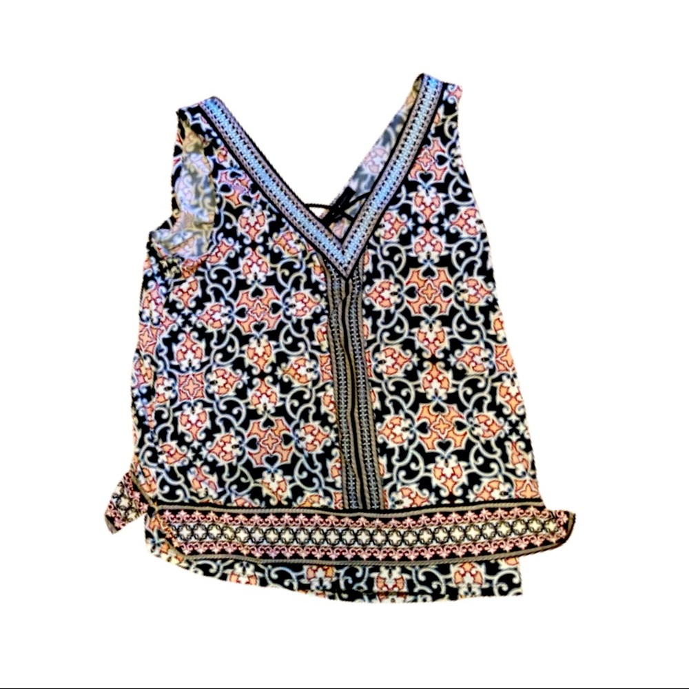 White House Black Market sleeveless blouse